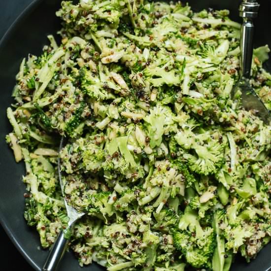 Quinoa Broccoli Slaw