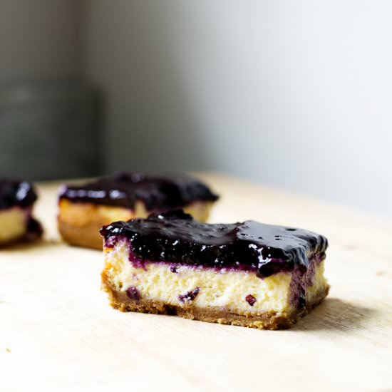 Blueberry Cheesecake Bars