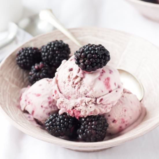 Blackberry Ice Cream
