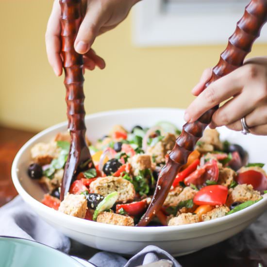 Paleo Panzanella Salad