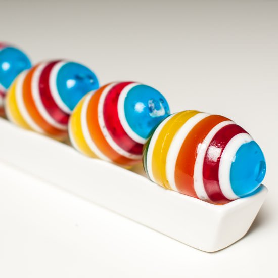 Rainbow Jelly Easter Eggs