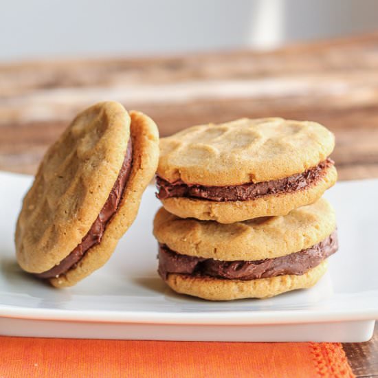 Peanut Butter Sandwich Cookies