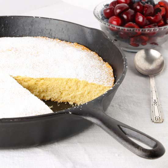 Cast Iron Skillet Pound Cake