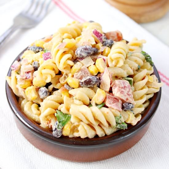 Creamy Chipotle Pasta Salad