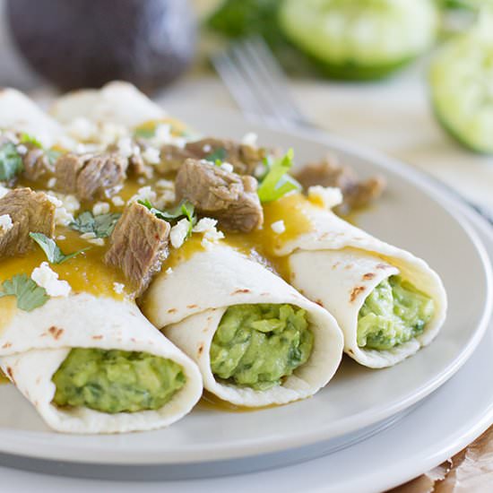 Guacamole Tacos