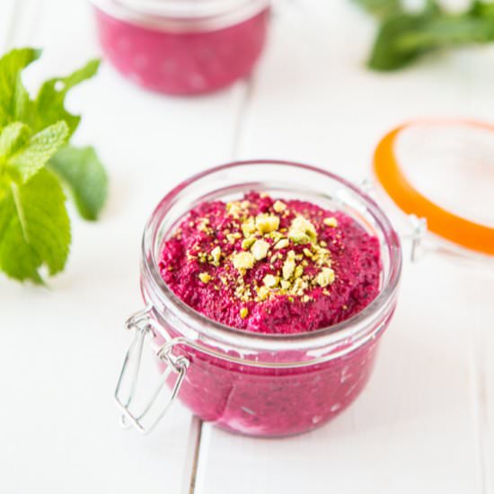 Roasted Beetroot & Pistachio Dip