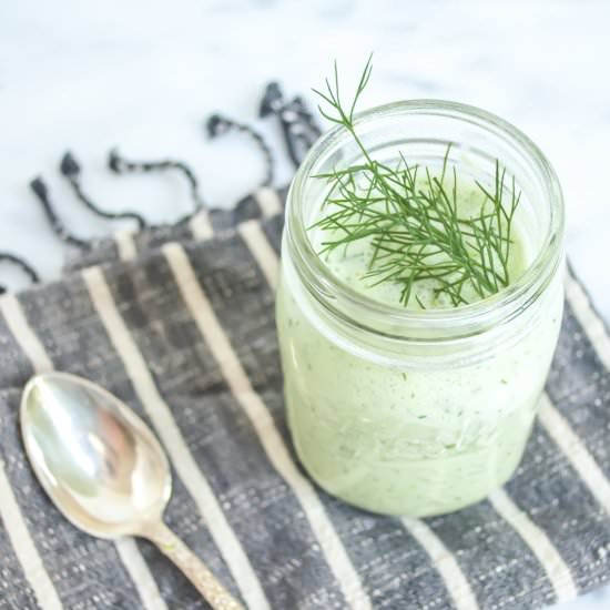 Cucumber Herb Soup