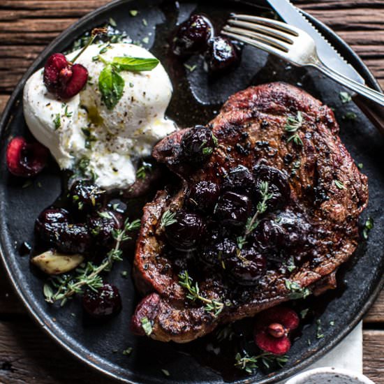 Smoked Ancho Chile Salted Steaks