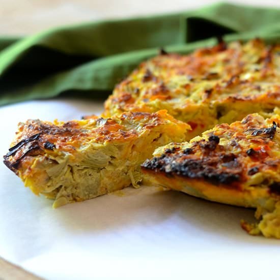 Cajun Artichoke Tart