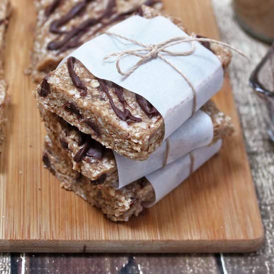 Almond Choconut Bars