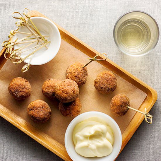 Spicy Chicken and Almond Bites