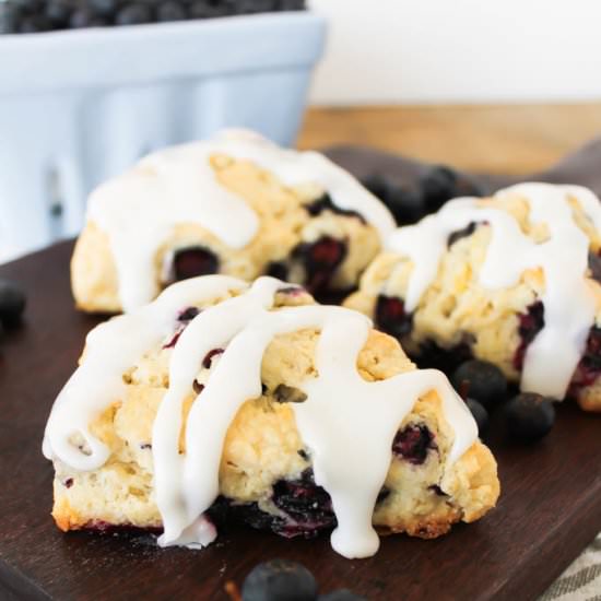 Lemon Blueberry Scones