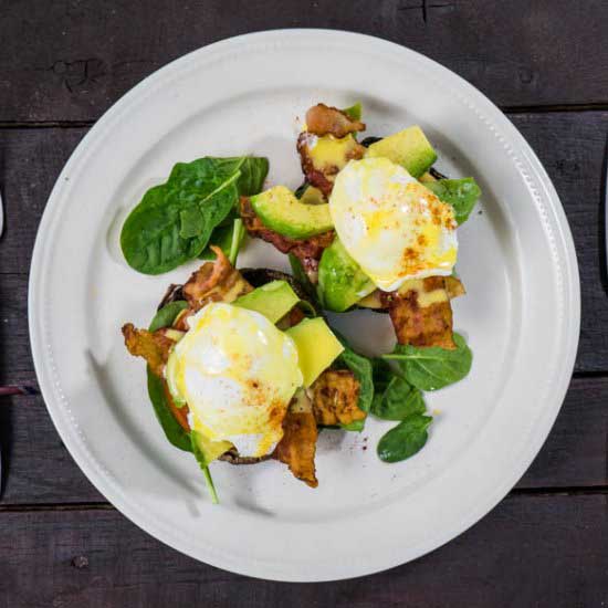 Low Carb Sunrise Benedict