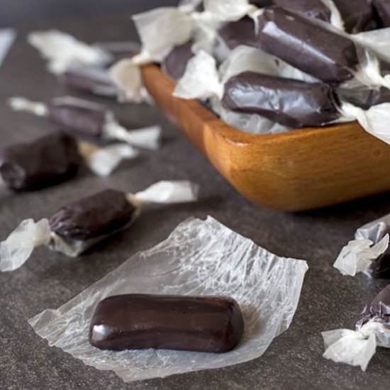 Black Licorice Caramels