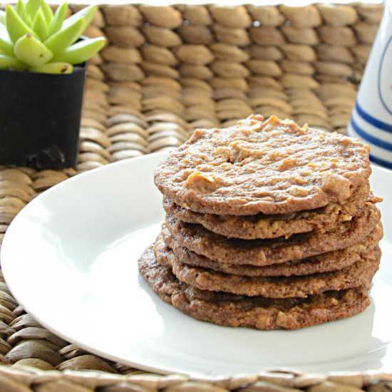 Chewy and Moist Coconut Cookies