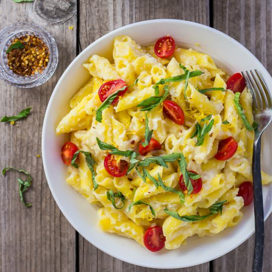 Creamy Corn Penne