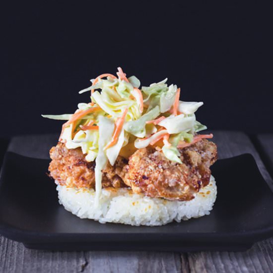 Karaage Rice Burger