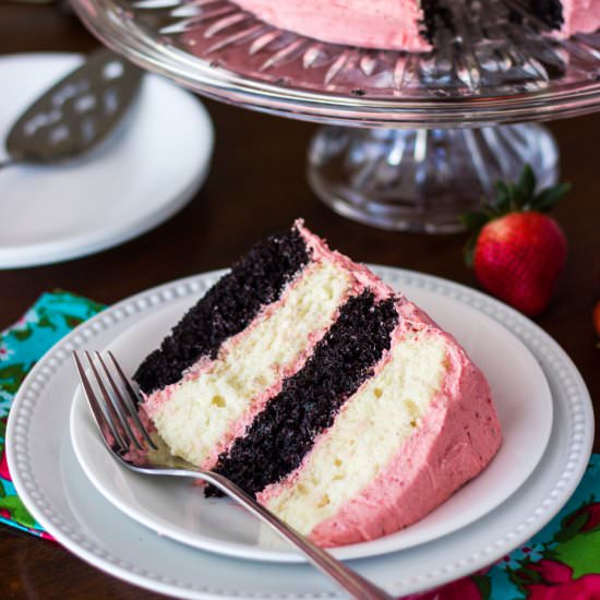 Neapolitan Layer Cake