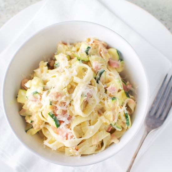 Zucchini Carbonara