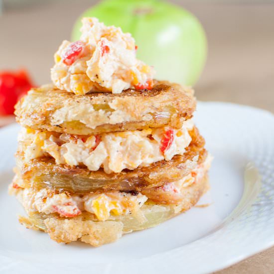 Fried Green Tomato Stack