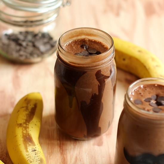 Chocolate Banana Milkshake