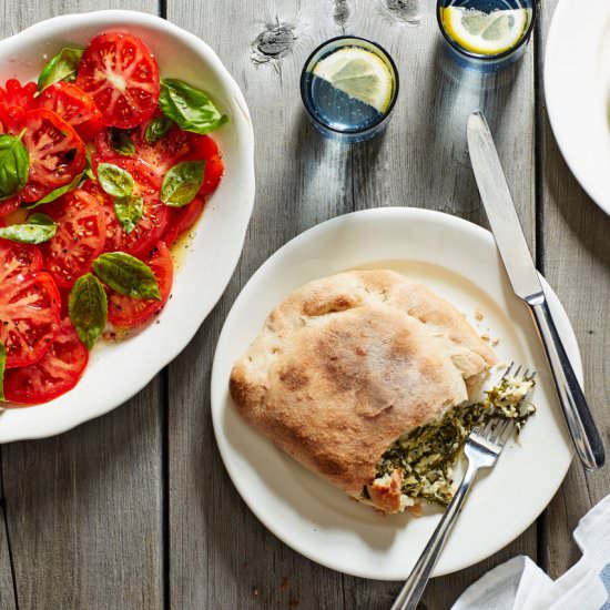 Arugula & Ricotta Calzones