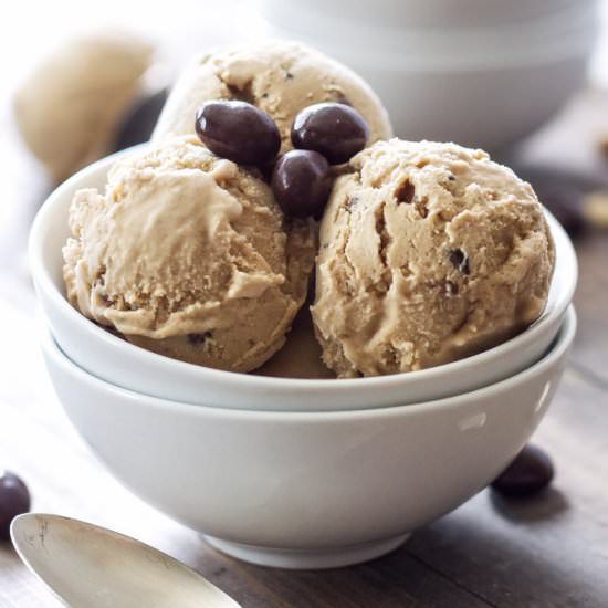 Coffee Cashew Ice Cream