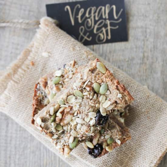 Vegan & Gluten Free Breakfast Bars