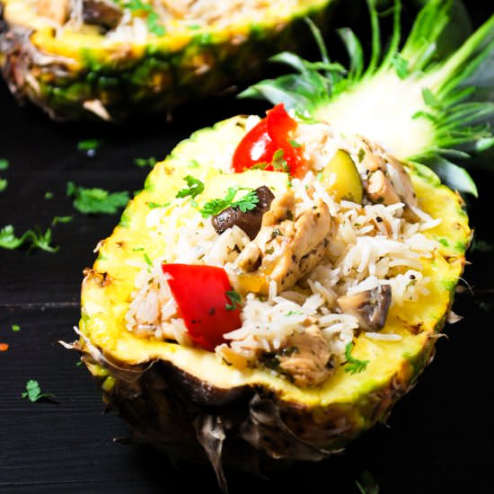 30 Minute Pineapple Chicken Rice