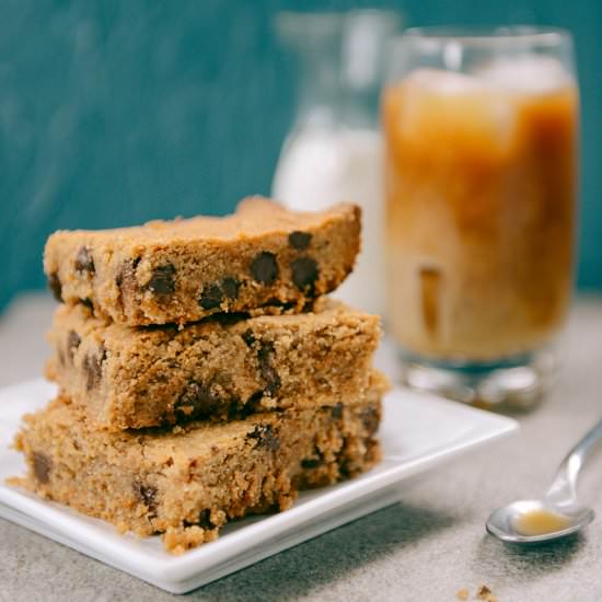 Peanut Butter Blondies