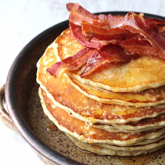 Fluffy American Pancakes