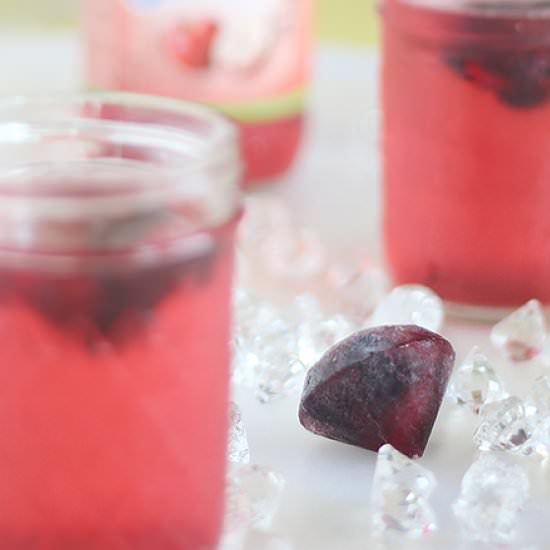 Diamond Fruit Ice Cubes