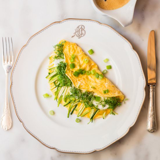 Goat Cheese Omelette