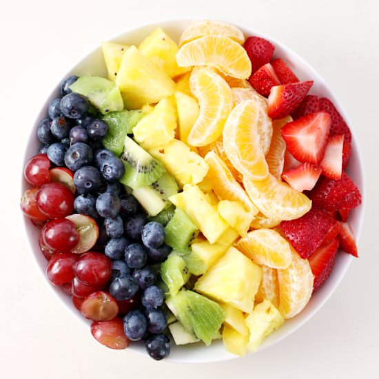 Rainbow Fruit Salad