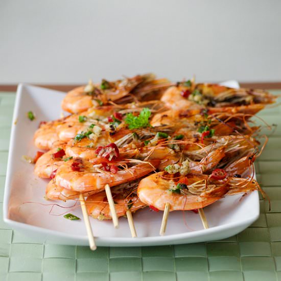 Asian Grilled Shrimp