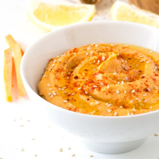 Roasted Red Pepper Hummus