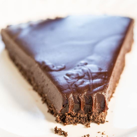 Chocolate Honey Almond Tart
