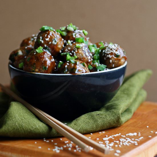 Asian No-Meat Lentil Balls