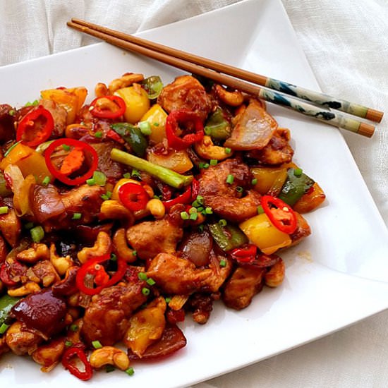 Stir Fried Chicken in Chilli Bean Sauce