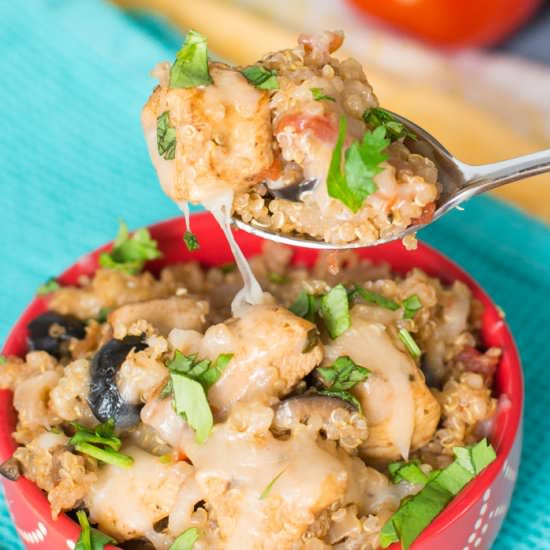 Tex-Mex Chicken Quinoa Skillet