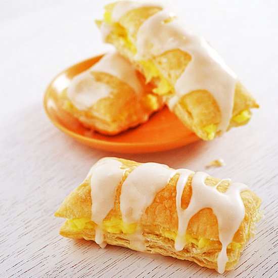 Custard Slices with Icing