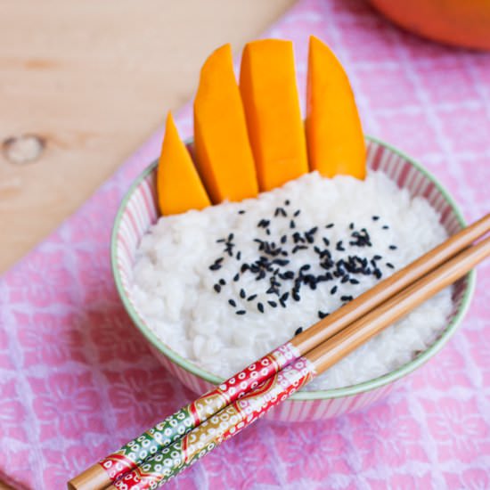 Vegan Thai Sticky Rice with Mango