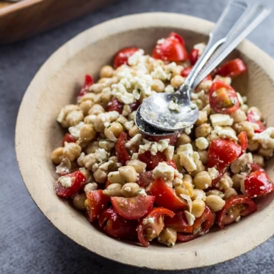 Mediterranean Chickpea Salad