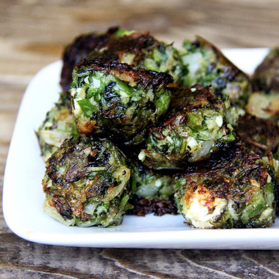 Fried Greens Meatlessballs