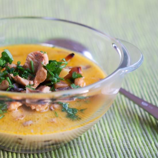 Thai Coconut & Chicken Soup