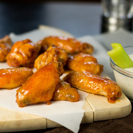 Crispy Baked Chicken Wings