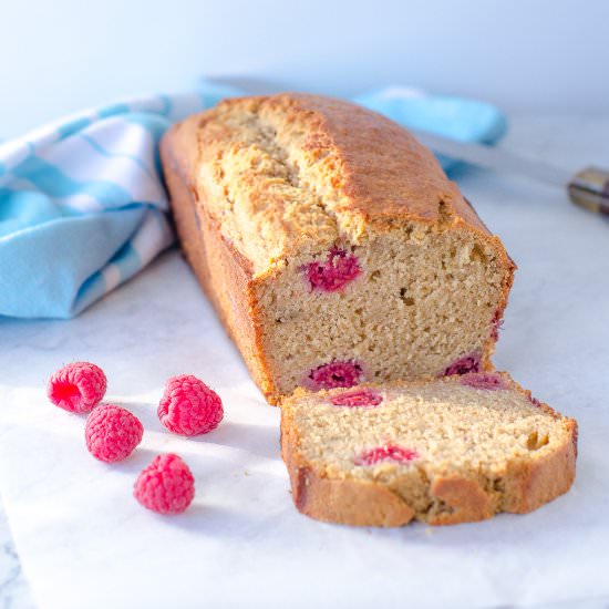 Banana Raspberry Bread