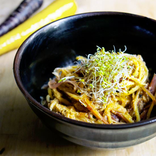 Sunflower Heirloom Carrot Pasta