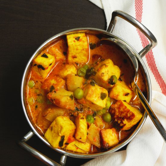 Matar Paneer