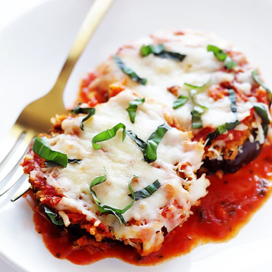 Baked Eggplant Parmesan